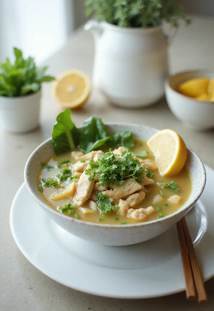 30 Chicken Vegetable Soup Recipes Full of Comfort - 19. Chicken and Bok Choy Soup