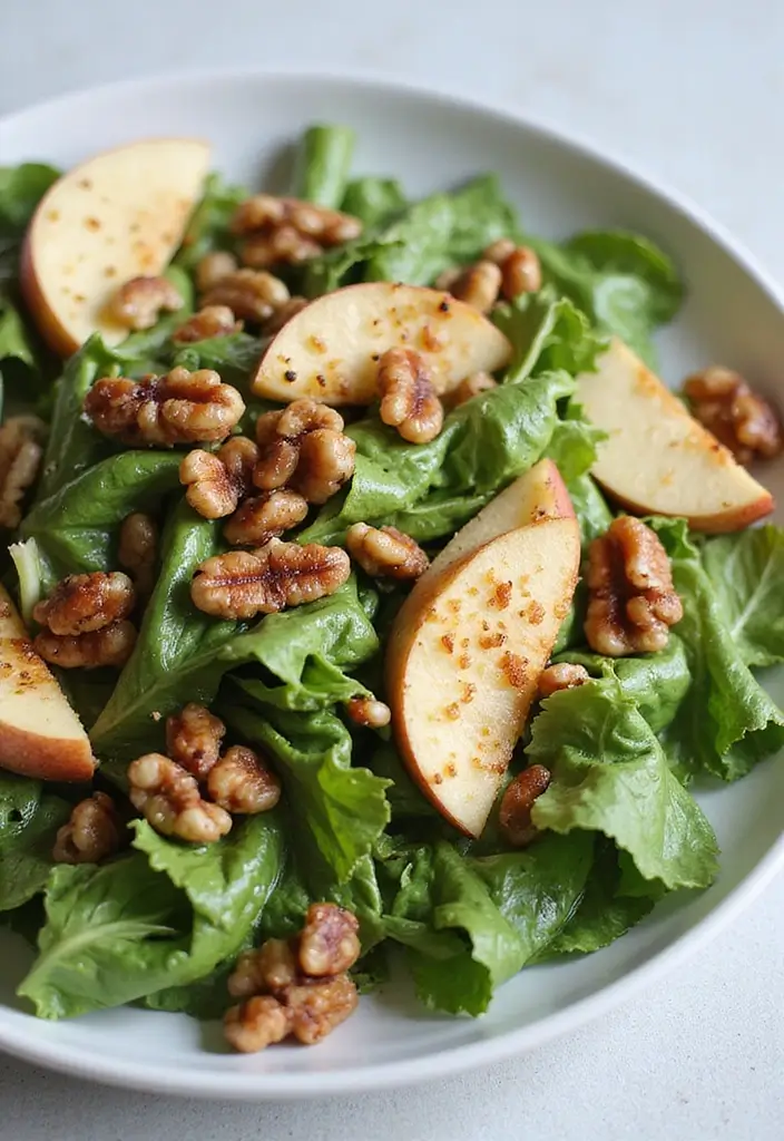 30 Chop Salad Recipes Bursting with Flavor - 10. Apple and Walnut Chop Salad