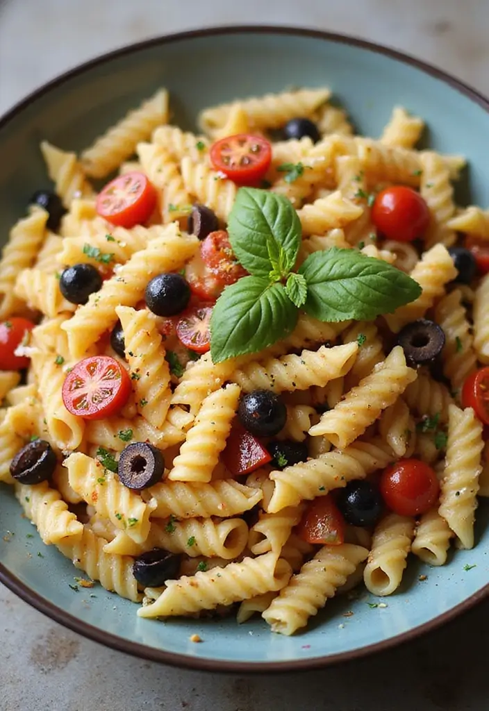 30 Chop Salad Recipes Bursting with Flavor - 25. Mediterranean Pasta Salad