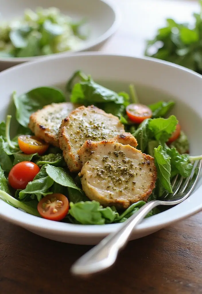 30 Chop Salad Recipes Bursting with Flavor - 6. Pesto Chicken Chop Salad