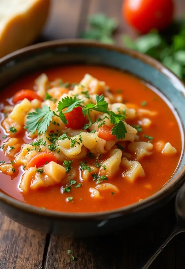 30 Cozy Cabbage Soup Recipes Packed with Flavor - 14. Cabbage and Tomato Soup