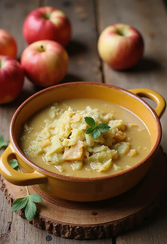 30 Cozy Cabbage Soup Recipes Packed with Flavor - 21. Cabbage and Apple Soup