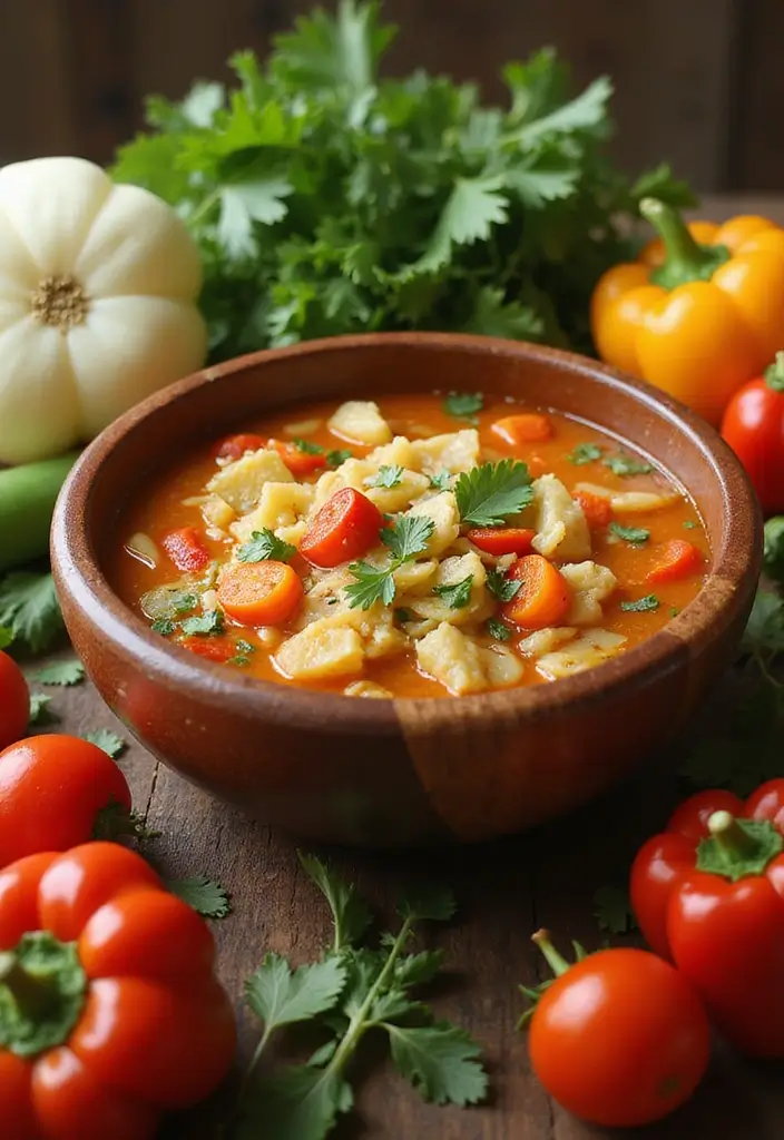 30 Cozy Cabbage Soup Recipes Packed with Flavor - 24. Cabbage and Bell Pepper Soup