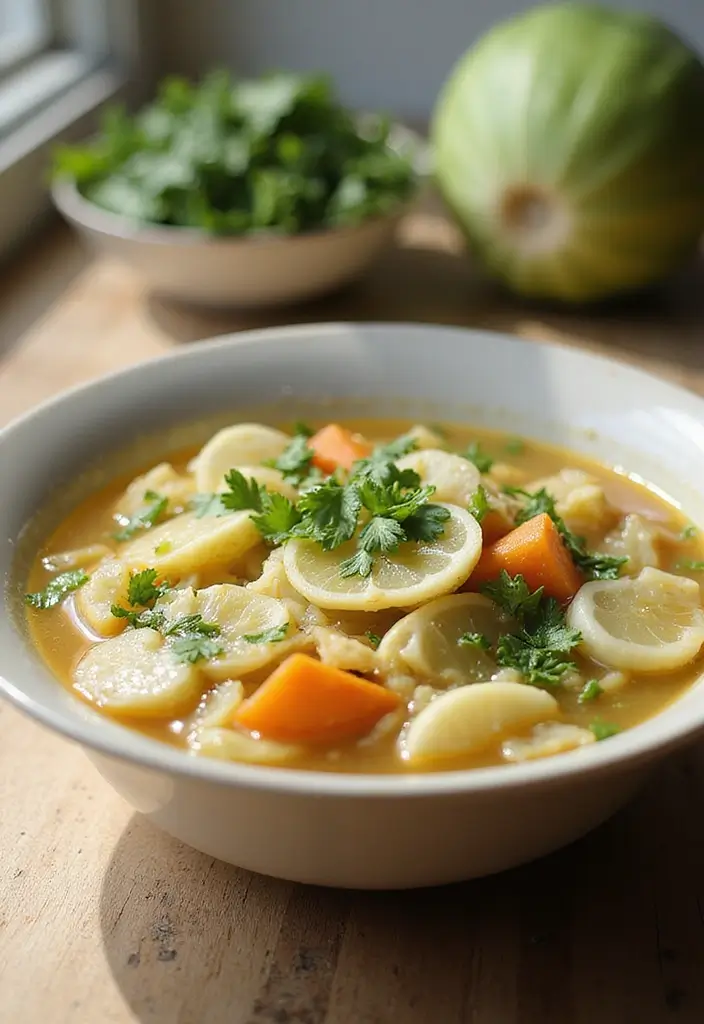 30 Cozy Cabbage Soup Recipes Packed with Flavor - 25. Cabbage and Radish Soup