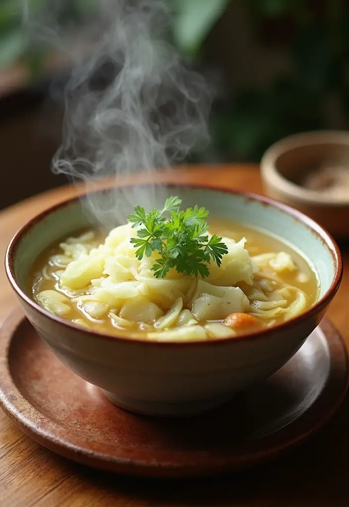 30 Cozy Cabbage Soup Recipes Packed with Flavor - 29. Cabbage and Tofu Soup