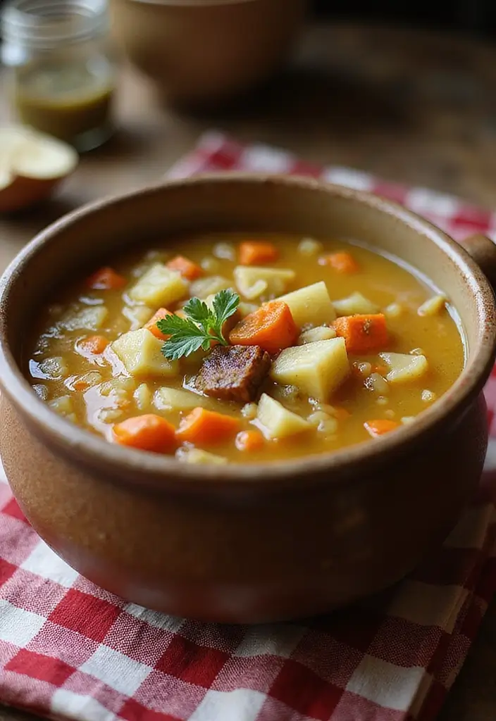 30 Cozy Cabbage Soup Recipes Packed with Flavor - 9. Rustic Cabbage Soup