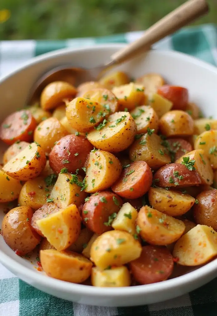 30 Creamy Potato Salad Recipes for BBQs and Picnics - 18. Smoked Paprika Potato Salad