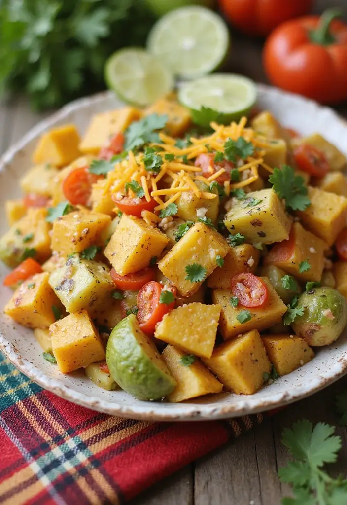 30 Creamy Potato Salad Recipes for BBQs and Picnics - 21. Taco Potato Salad