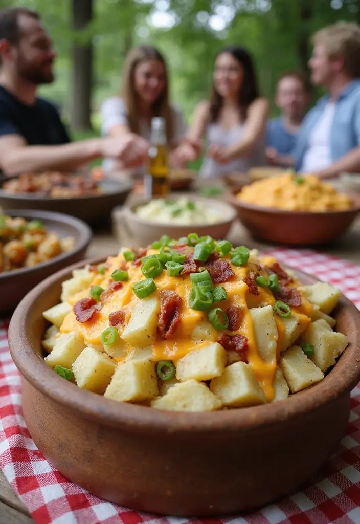 30 Creamy Potato Salad Recipes for BBQs and Picnics - 5. Loaded Baked Potato Salad