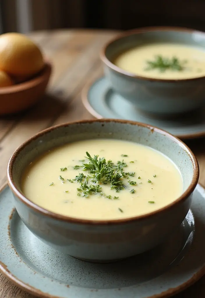 30 Creamy Potato Soup Recipes to Try This Season - 22. Creamy Potato and Herb Bisque