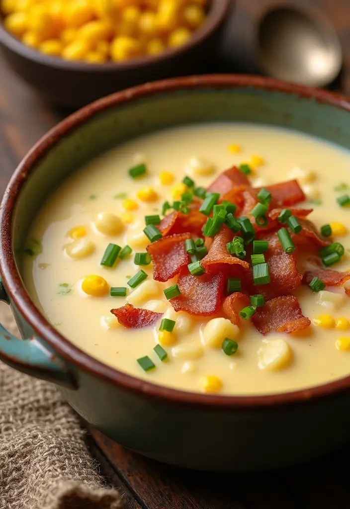 30 Creamy Potato Soup Recipes to Try This Season - 26. Creamy Potato and Bacon Chowder