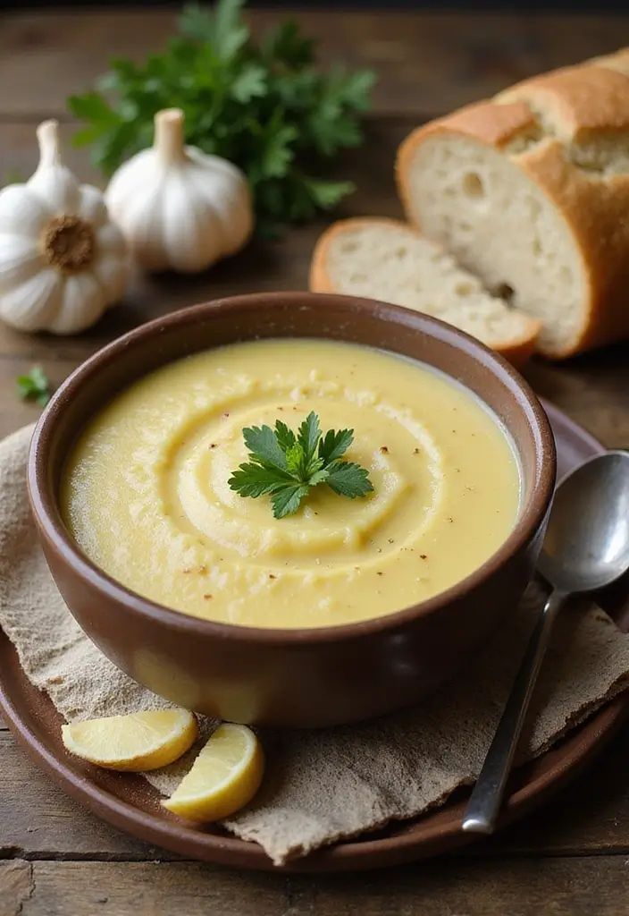 30 Creamy Potato Soup Recipes to Try This Season - 3. Creamy Garlic Potato Soup