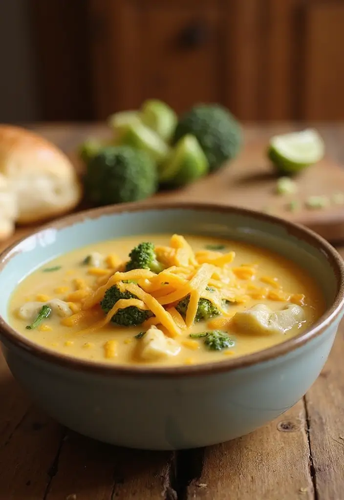 30 Creamy Potato Soup Recipes to Try This Season - 5. Cheesy Potato Soup with Broccoli