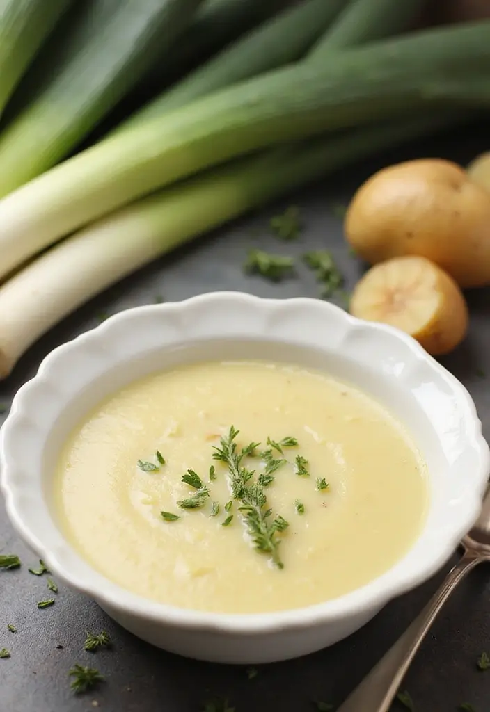 30 Creamy Potato Soup Recipes to Try This Season - 6. Potato and Leek Soup