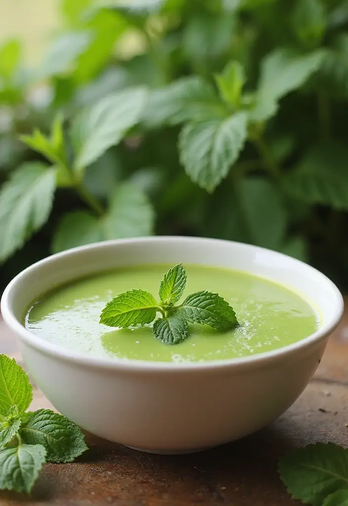 30 Delightful Noodle Soup Recipes from Around the World - 13. British Pea and Mint Soup