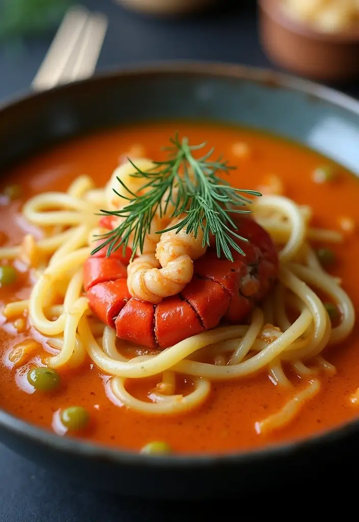 30 Delightful Noodle Soup Recipes from Around the World - 22. Icelandic Lobster Noodle Soup (Vegetarian Version)