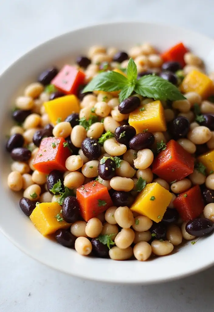 30 Healthy Bean Salad Recipes You’ll Love for Lunch - 13. Bean Salad with Citrus Vinaigrette