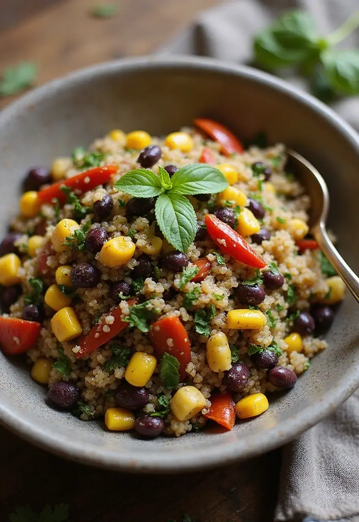30 Healthy Bean Salad Recipes You’ll Love for Lunch - 16. Black Bean and Quinoa Salad