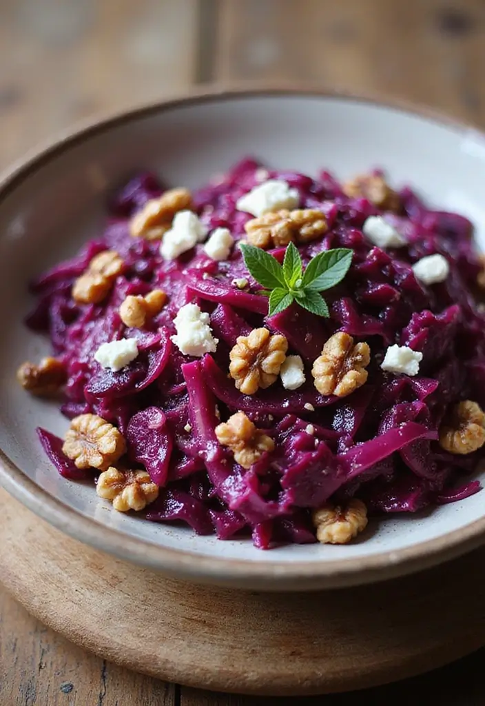 30 Healthy Cabbage Salad Recipes for Light Crisp Meals - 20. Cabbage and Beet Salad