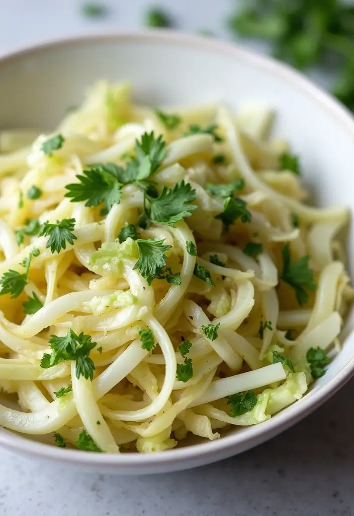 30 Healthy Cabbage Salad Recipes for Light Crisp Meals - 29. Cabbage and Fennel Salad