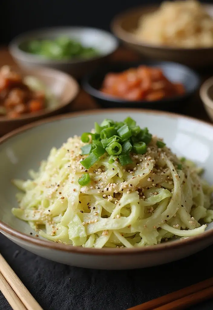 30 Healthy Cabbage Salad Recipes for Light Crisp Meals - 5. Japanese Cabbage Salad with Sesame Dressing