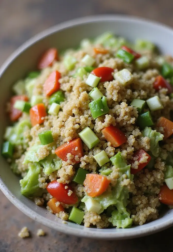30 Healthy Cabbage Salad Recipes for Light Crisp Meals - 9. Cabbage and Quinoa Salad