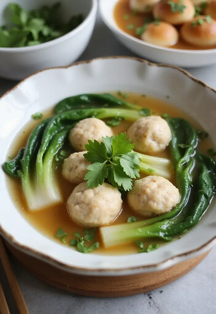 30 Healthy Chinese Soup Recipes You’ll Want to Make Again - 18. Fish Ball Soup