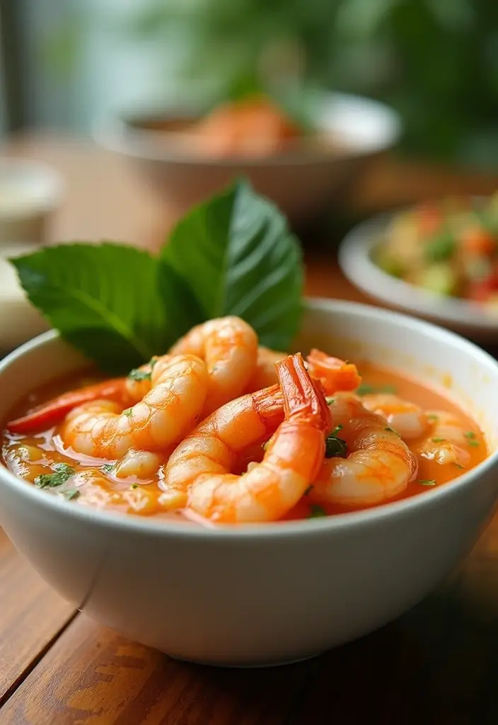 30 Healthy Chinese Soup Recipes You’ll Want to Make Again - 29. Thai Shrimp Soup