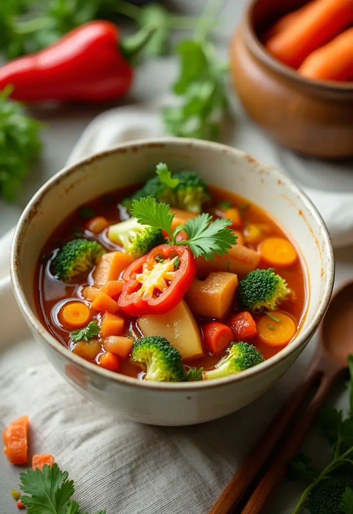 30 Healthy Chinese Soup Recipes You’ll Want to Make Again - 7. Chinese Vegetable Soup