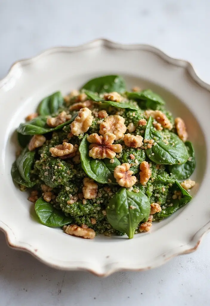 30 High-Protein Salad Recipes to Keep You Energized 56 30 High-Protein Salad Recipes to Keep You Energized - 10. Spinach & Quinoa Salad