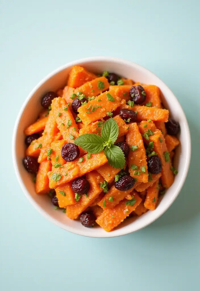 30 High-Protein Salad Recipes to Keep You Energized 66 30 High-Protein Salad Recipes to Keep You Energized - 12. Carrot & Raisin Salad