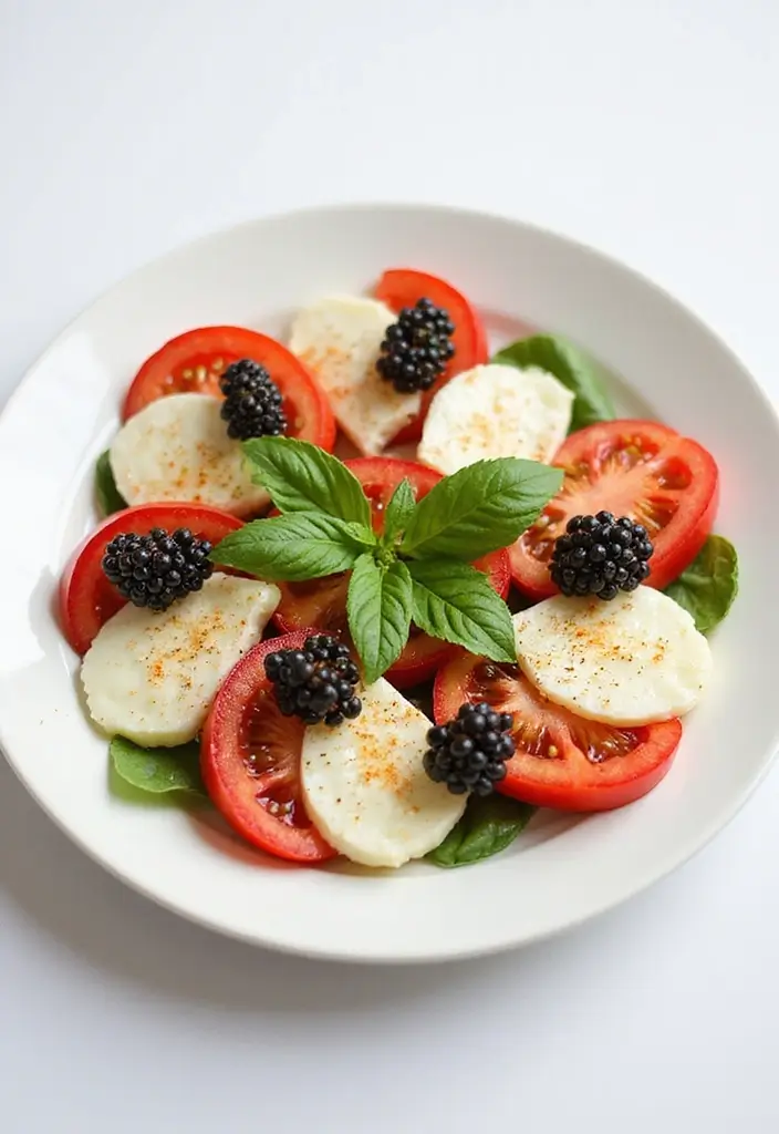 30 High-Protein Salad Recipes to Keep You Energized 137 30 High-Protein Salad Recipes to Keep You Energized - 29. Caprese Salad