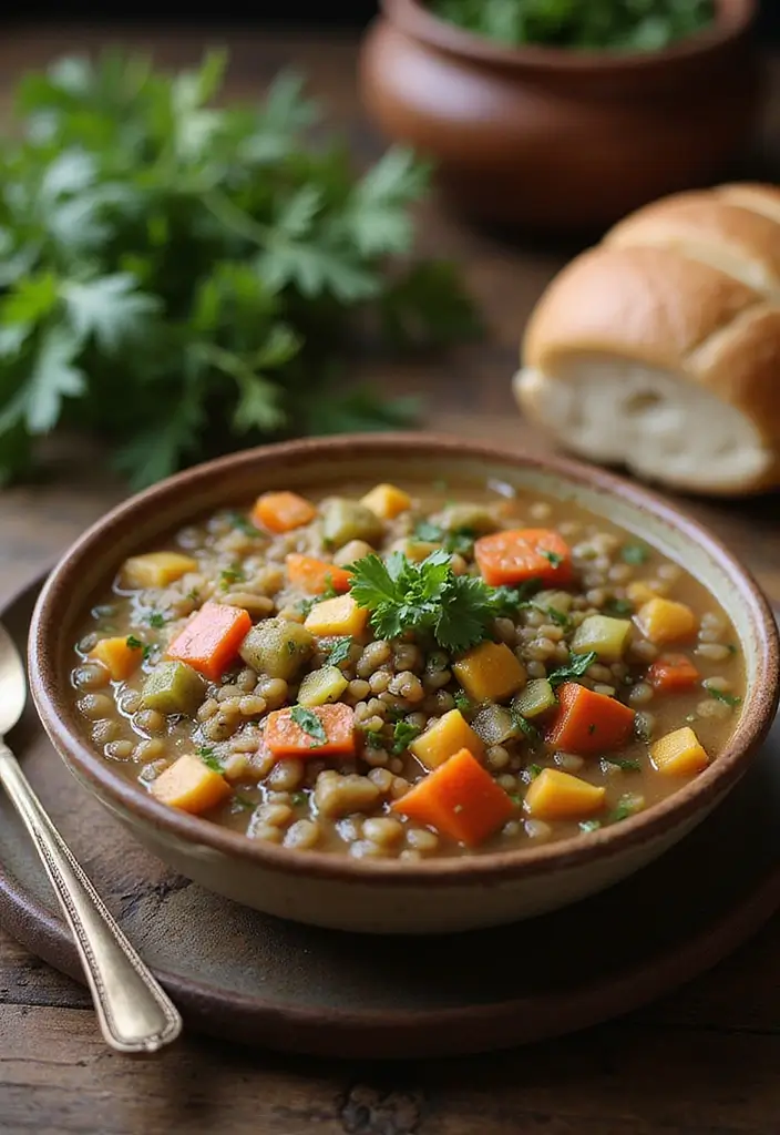 30 High-Protein Soup Recipes to Keep You Full and Energized - 1. Protein-Packed Lentil Soup