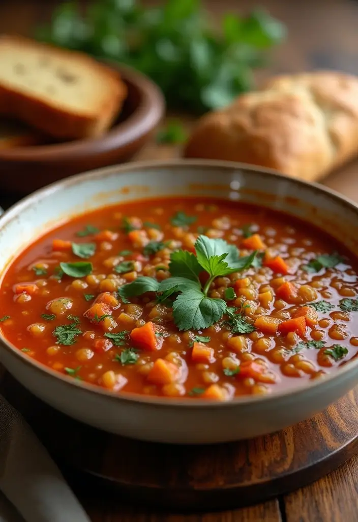 30 Mediterranean Soup Recipes That Taste Like Sunshine - 5. Mediterranean Lentil Soup