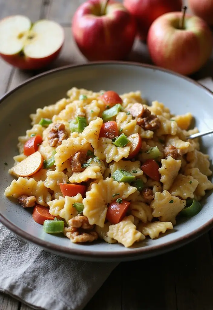 30 Noodle Salad Recipes for a Fresh Twist on Pasta 135 30 Noodle Salad Recipes for a Fresh Twist on Pasta - 21. Apple Walnut Pasta Salad