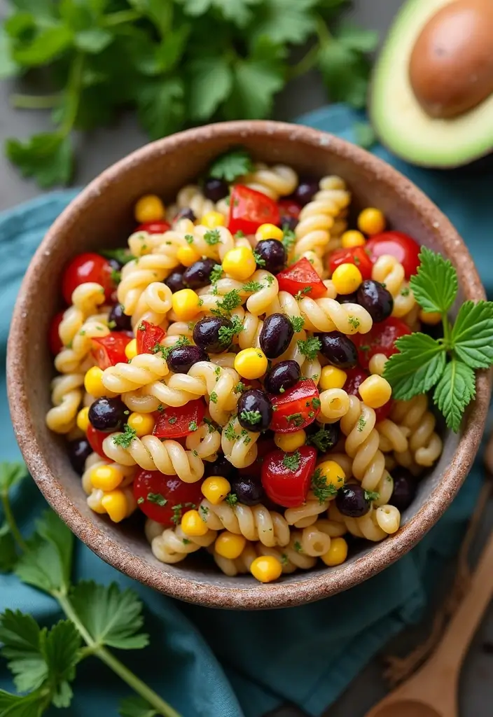 30 Noodle Salad Recipes for a Fresh Twist on Pasta 175 30 Noodle Salad Recipes for a Fresh Twist on Pasta - 27. Black Bean and Corn Pasta Salad