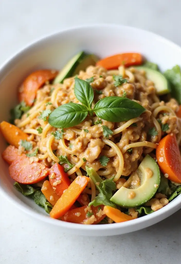 30 Noodle Salad Recipes for a Fresh Twist on Pasta 20 30 Noodle Salad Recipes for a Fresh Twist on Pasta - 4. Thai Peanut Noodle Salad