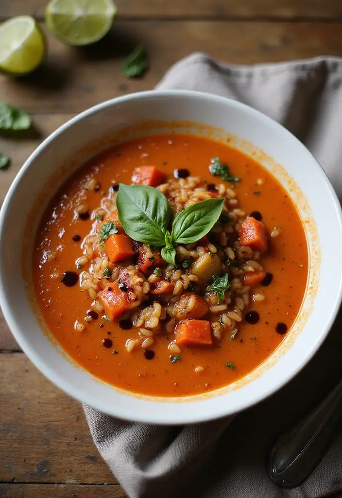 30 Orzo Soup Recipes You’ll Want to Make Again and Again 85 30 Orzo Soup Recipes You’ll Want to Make Again and Again - 13. Roasted Red Pepper and Orzo Soup