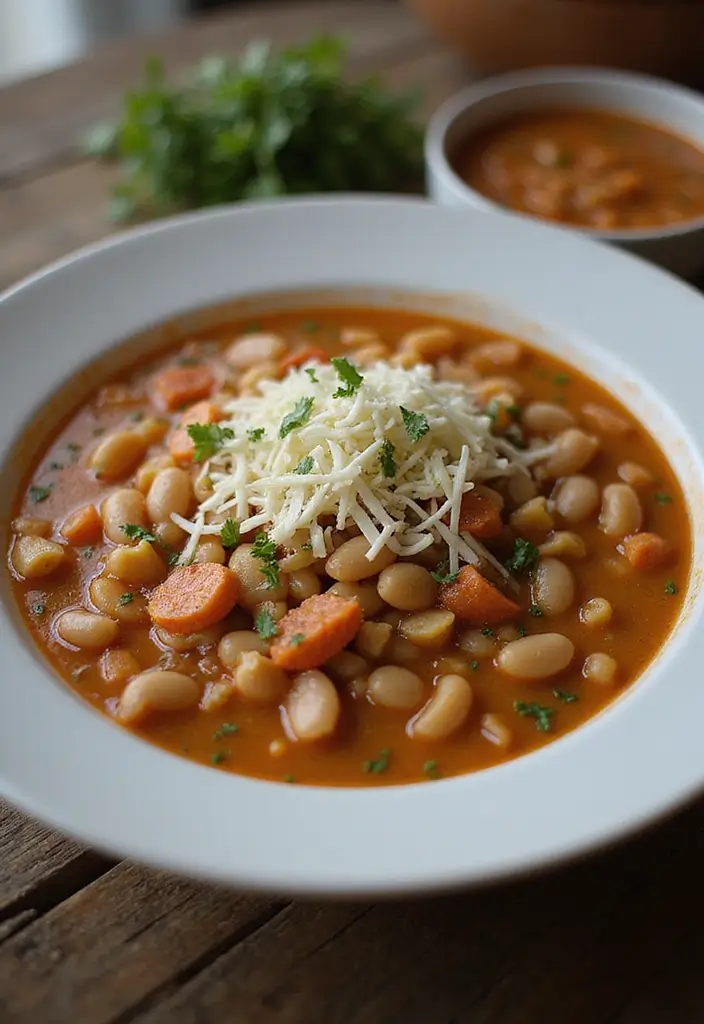 30 Orzo Soup Recipes You’ll Want to Make Again and Again 174 30 Orzo Soup Recipes You’ll Want to Make Again and Again - 26. Savory Orzo and Bean Soup