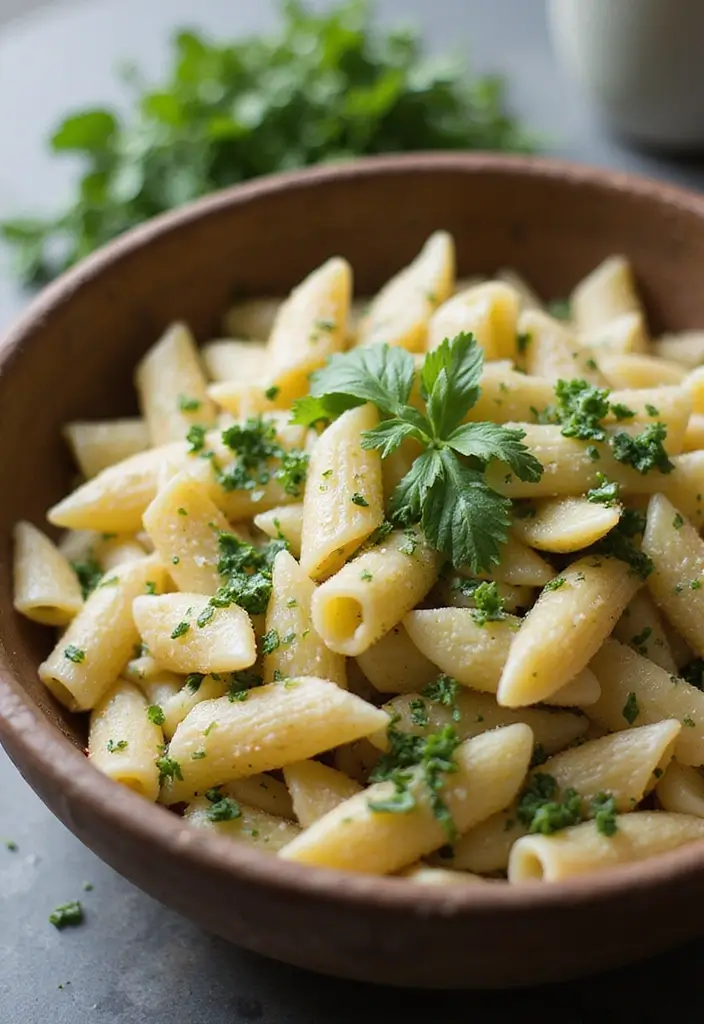 30 Pasta Salad Recipes That Are Perfect for Any Occasion 121 30 Pasta Salad Recipes That Are Perfect for Any Occasion - 19. Herb and Garlic Pasta Salad