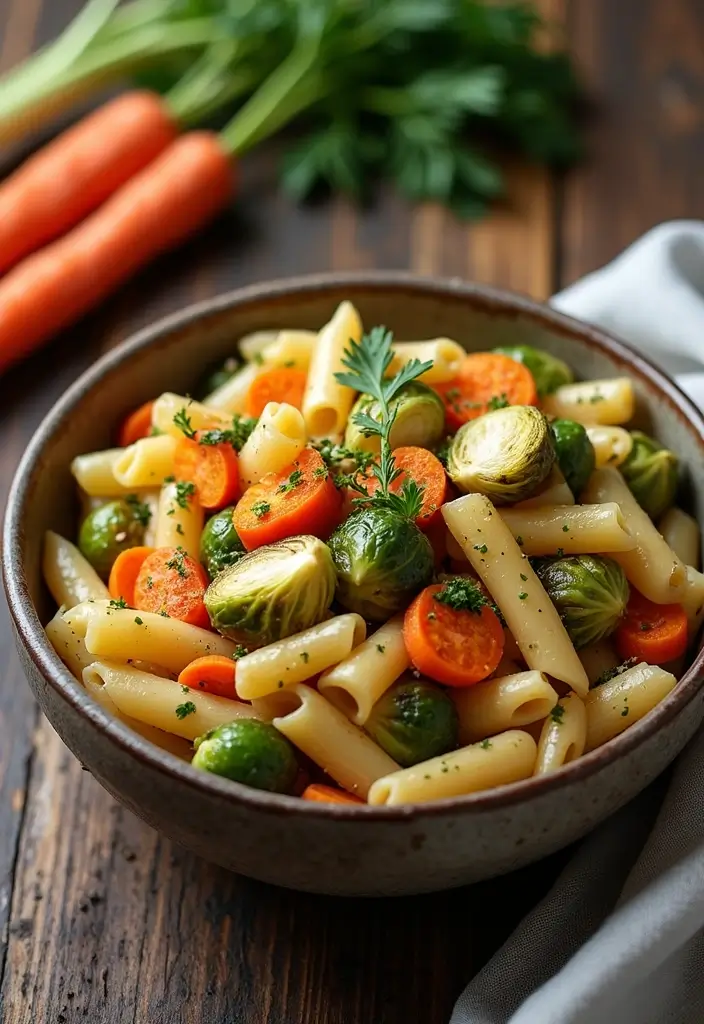 30 Pasta Salad Recipes That Are Perfect for Any Occasion 143 30 Pasta Salad Recipes That Are Perfect for Any Occasion - 23. Winter Vegetable Pasta Salad