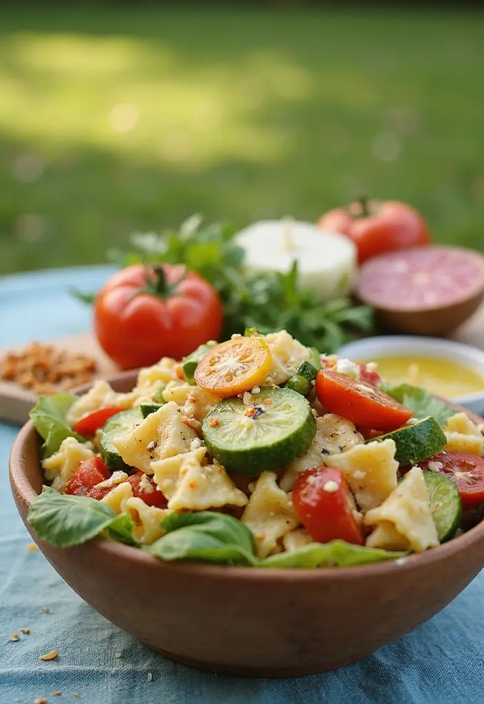 30 Pasta Salad Recipes That Are Perfect for Any Occasion 150 30 Pasta Salad Recipes That Are Perfect for Any Occasion - 24. Garden Fresh Pasta Salad