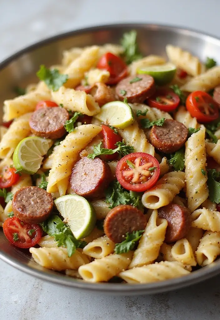 30 Pasta Salad Recipes That Are Perfect for Any Occasion 190 30 Pasta Salad Recipes That Are Perfect for Any Occasion - 30. Italian Sausage Pasta Salad