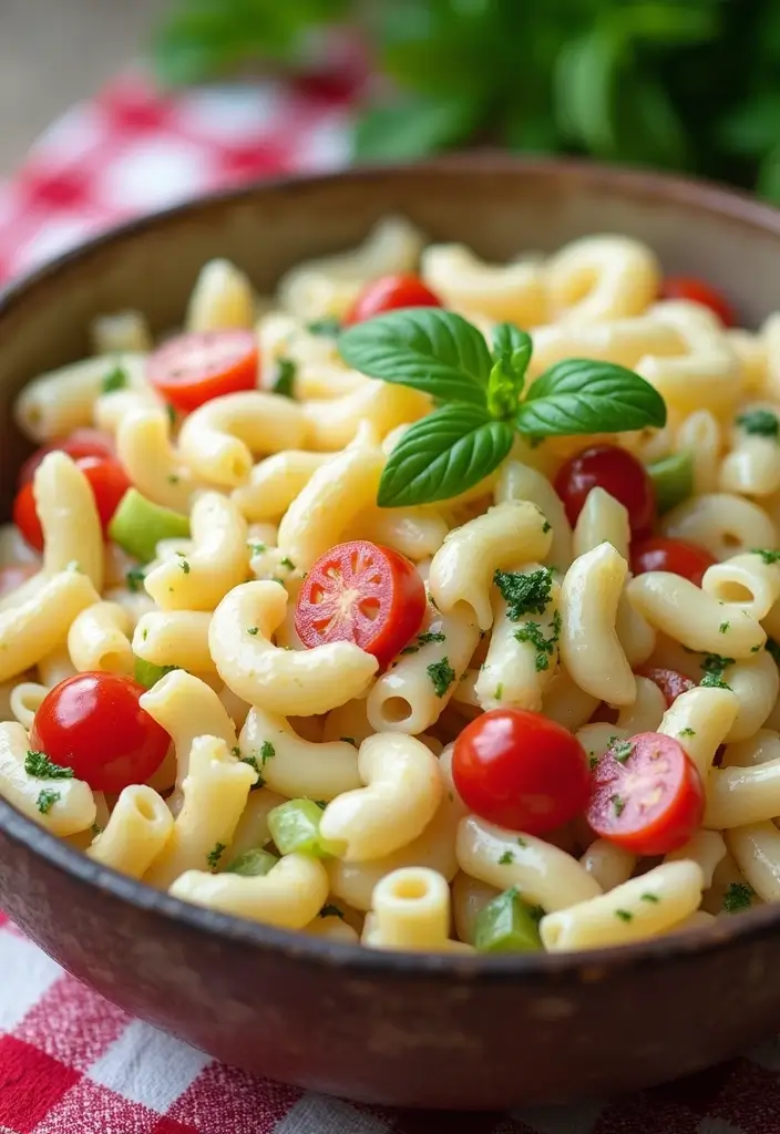 30 Pasta Salad Recipes That Are Perfect for Any Occasion 34 30 Pasta Salad Recipes That Are Perfect for Any Occasion - 6. Creamy Ranch Pasta Salad