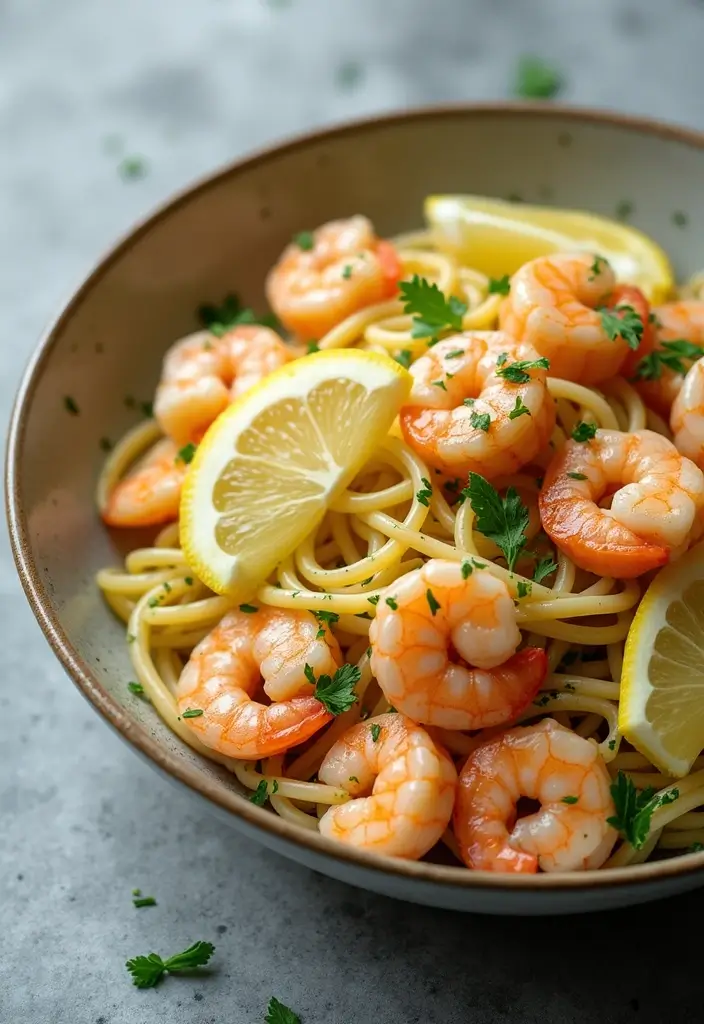 30 Pasta Salad Recipes That Are Perfect for Any Occasion 48 30 Pasta Salad Recipes That Are Perfect for Any Occasion - 8. Lemon Garlic Shrimp Pasta Salad