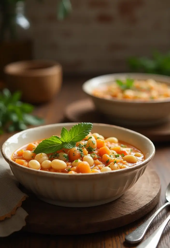 30 Pasta Soup Recipes Perfect for Cozy Evenings - 11. Tuscan White Bean and Pasta Soup