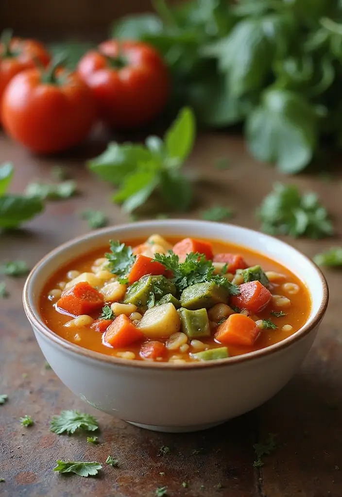 30 Pasta Soup Recipes Perfect for Cozy Evenings - 18. Italian Vegetable and Orzo Soup