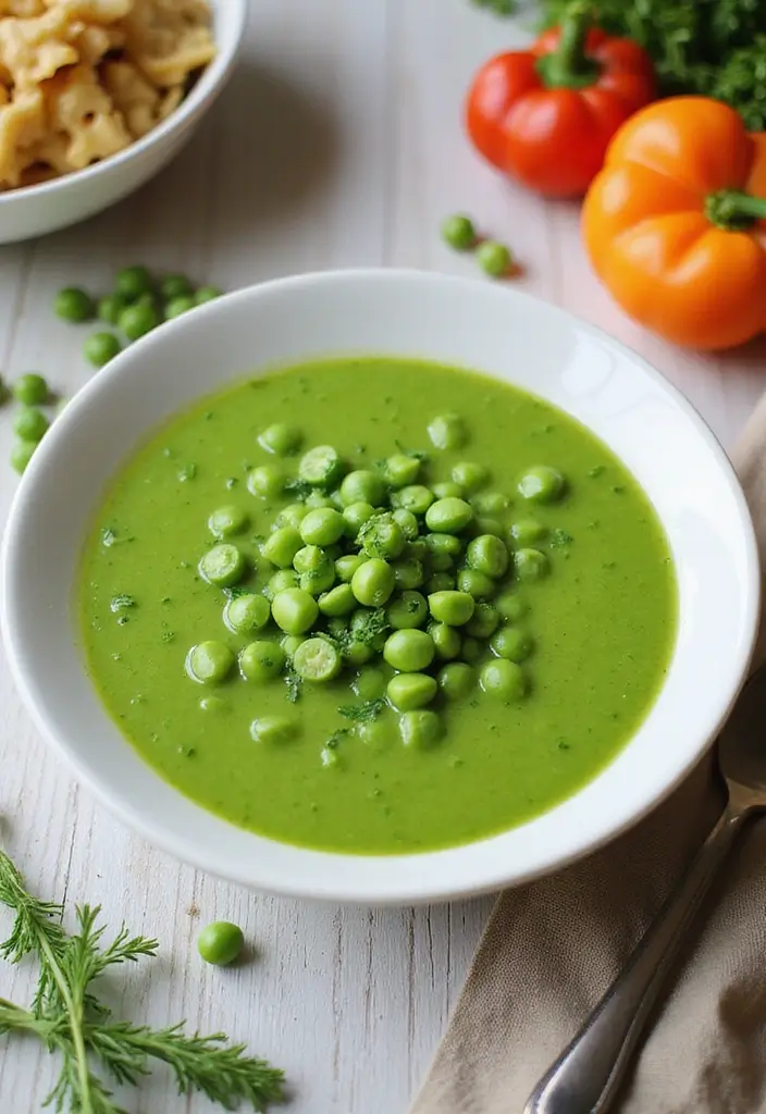 30 Pastina Soup Recipes Just Like Grandma Made - 12. Sweet Pea and Pastina Soup