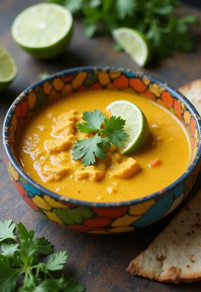 30 Pastina Soup Recipes Just Like Grandma Made - 13. Coconut Curry Pastina Soup