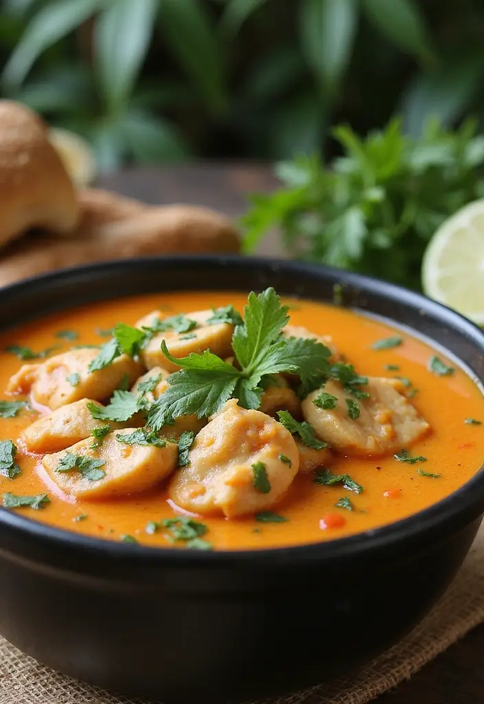 30 Pastina Soup Recipes Just Like Grandma Made - 25. Thai Coconut Chicken Pastina Soup